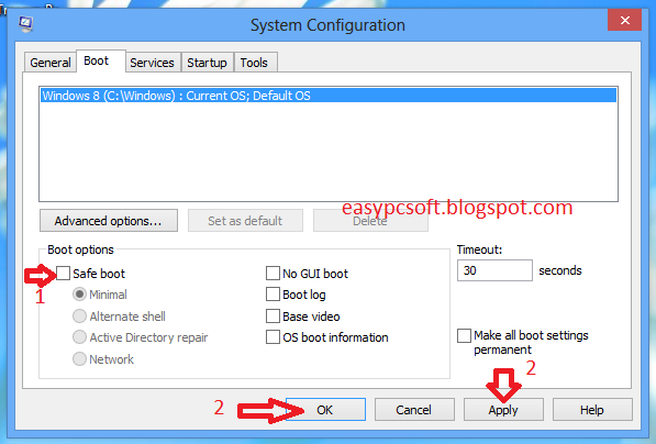 How To Start Windows 7, 8, 8.1, 10 In Safe Mode