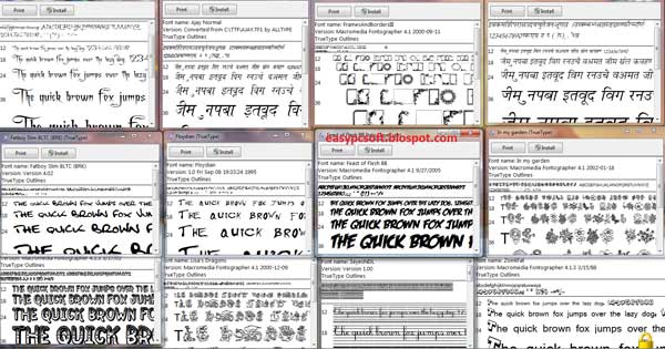 download hindi fonts for word 2007