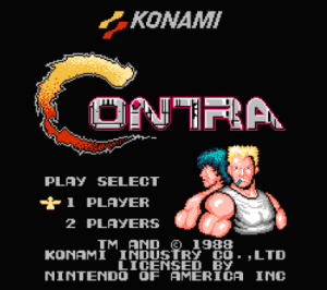 Nester game contra