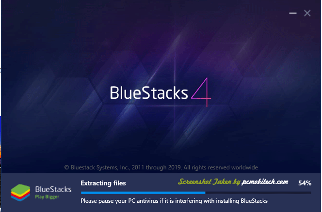 Bluestacks Installation screen-3