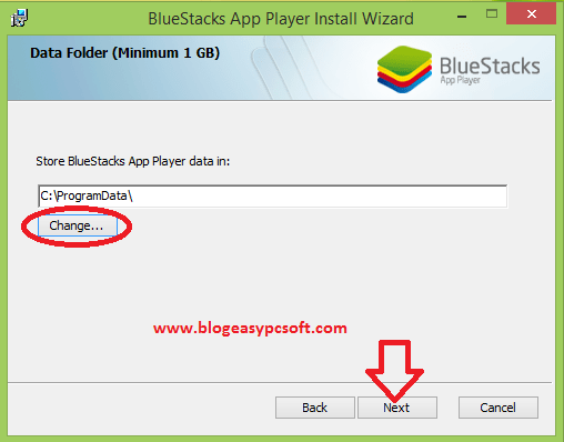 Download & Install latest blustacks from official site 3