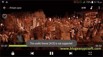 Ac3 Not supported in MX Player