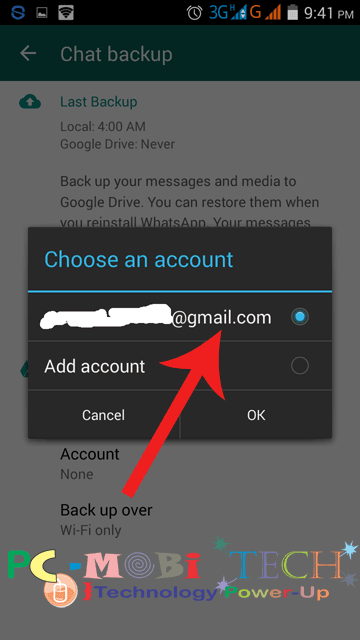 Select-your-gmail-account