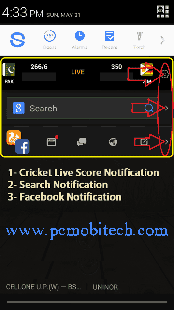 Facebook-notification-bar