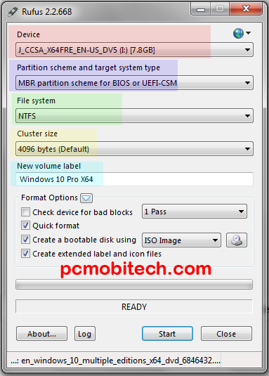 How to make bootable Windows 10 pen drive/USB Drive