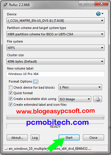 How to make bootable Windows 10 pen drive/USB Drive