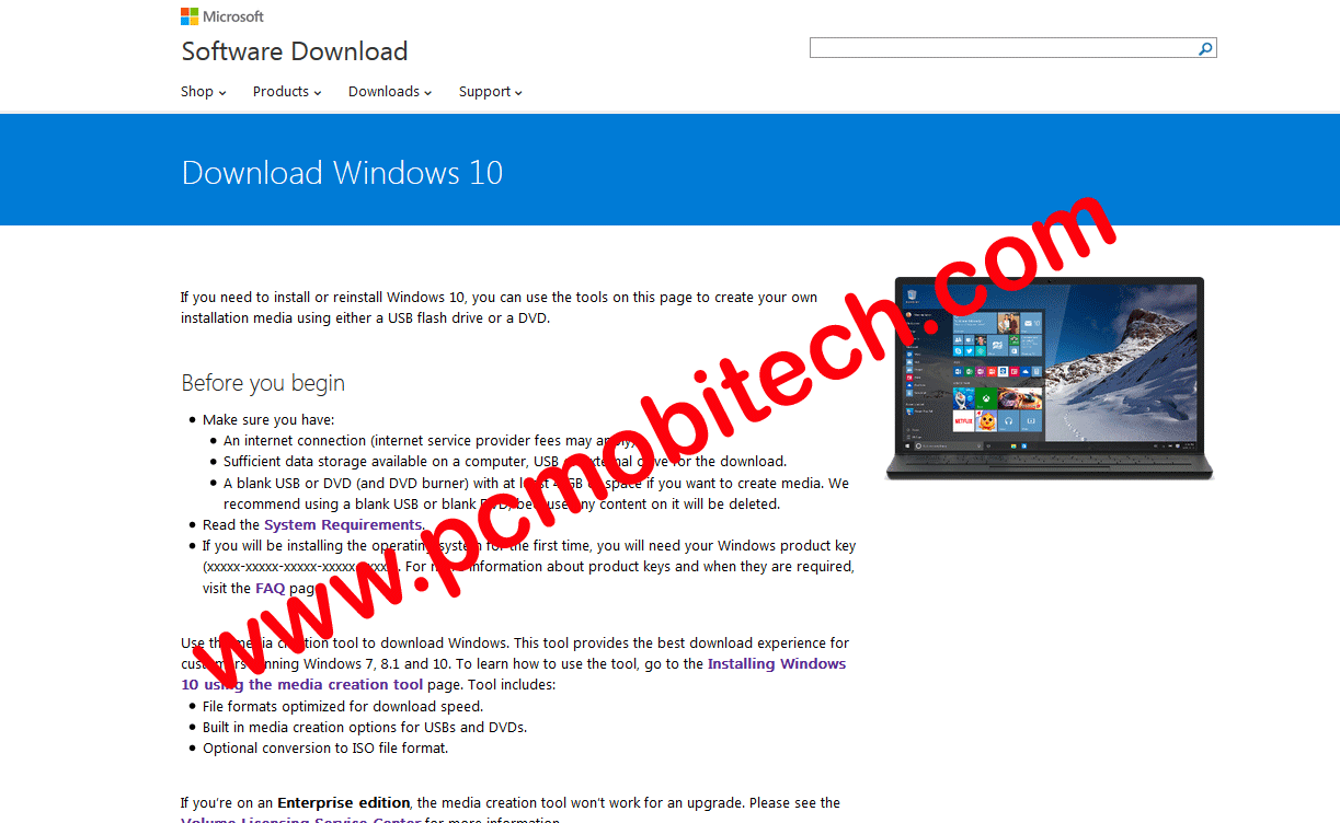 download windows 10 home iso without media creation tool