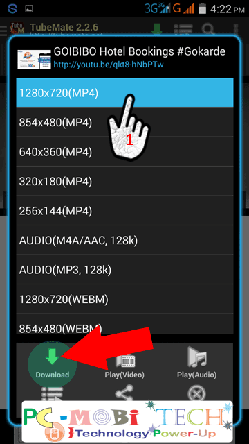 Choose-Video-Resolution-&-then-tap-on-download
