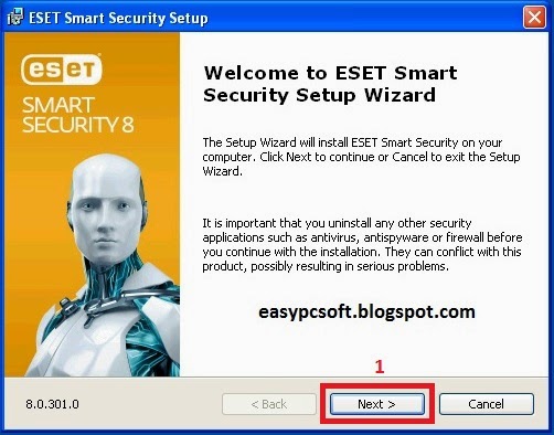 How to download & install Eset Nod32 Antivirus and Smart Security 1