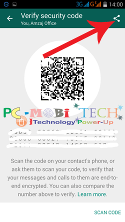 Share-your-Qr-Security-code