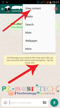 WhatsApp-Encryption verification-Tap-on-top-right-3-dot-menu