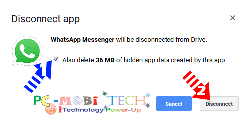 Google Drive: Disconnect-app-from-google-drive-of-delete-all-hidden-data