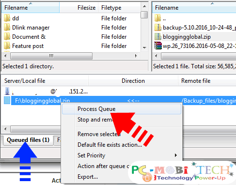 Filezilla-download-&-Upload-resume-file