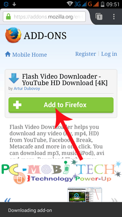 Flash-Video-Downloader--YouTube-HD-Download-[4K]-Add-to-firefox-Android