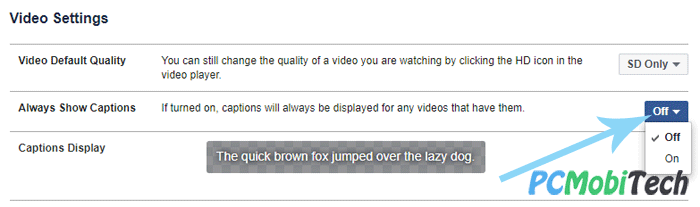 Change-Facebook-Videos-Captions-on-or-off