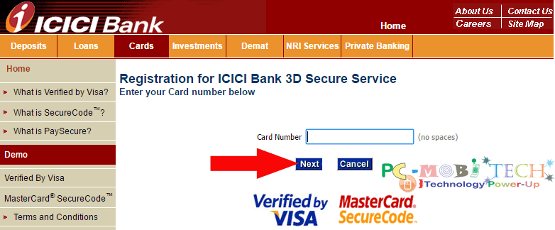 icici-bank-3d-secure-password-generation-for-debit-card