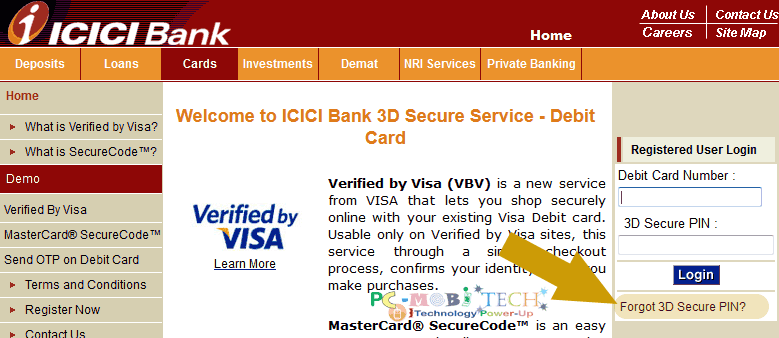 icici-bank-reset-3d-secure-pin-online