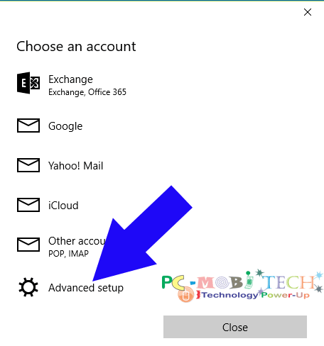 Configure-domain-email-account-with-windows-10-click-on-advanced-setup