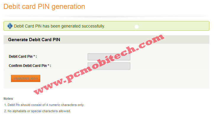 Howto Change ICICI Bank ATM/Debit Card PIN Online - PCMobiTech