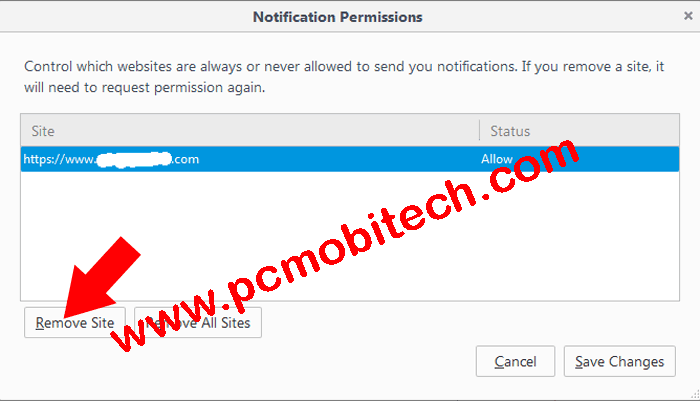 How-to-enable-disable-Push-Notifications-from-a-website-in-Mozilla-firefox-browser-3