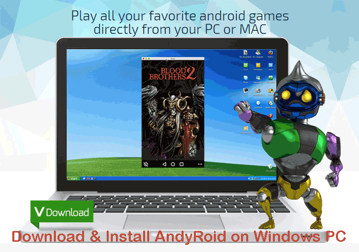 How to Download &amp; install Andyroid Android app emulator in ...