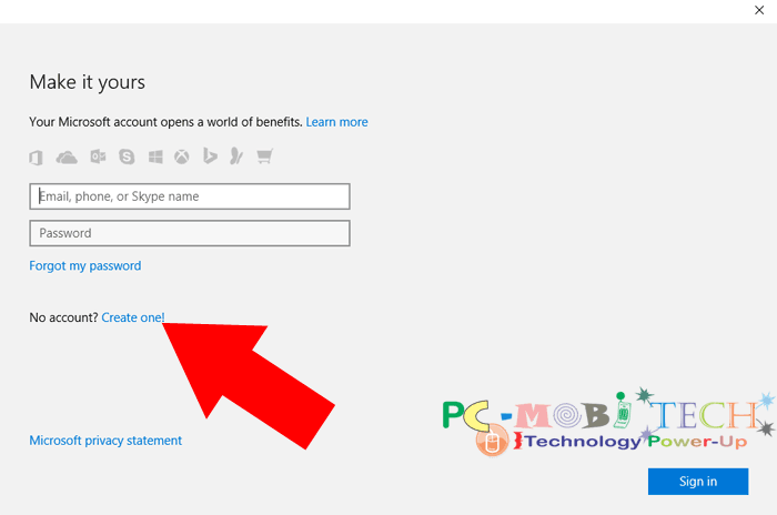 Create-a-free-microsoft-account-for-Windows-10-Laptop-3