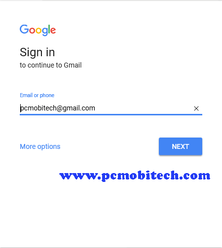 need to reset password on gmail account