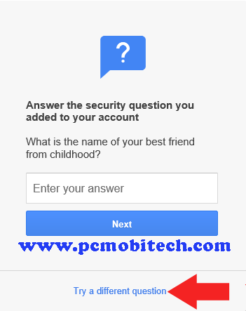 Gmail-Password-Recovery-using-Security-Question