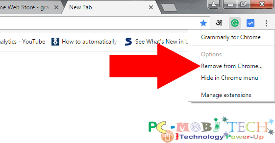 google chrome remove theme