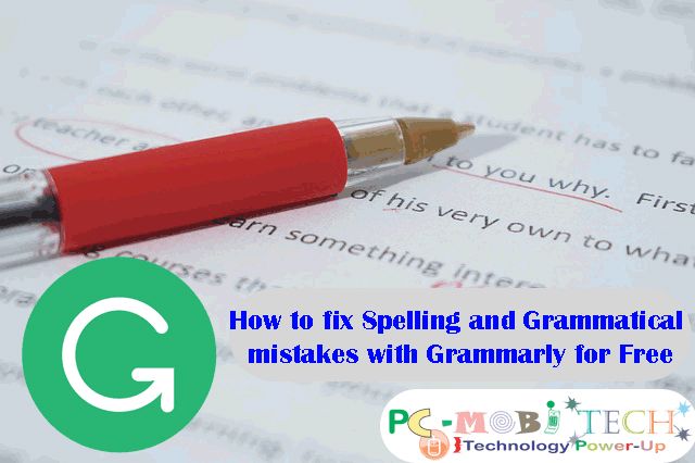 How-to-Fix-Spelling-and-Grammatical-mistakes-with-Grammarly-for-free