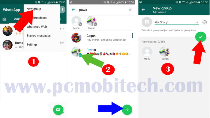 Using WhatsApp as a private store and transfer files between Computer and Mobile