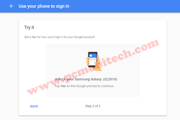 How to enable Google Prompt security on Google Account 6