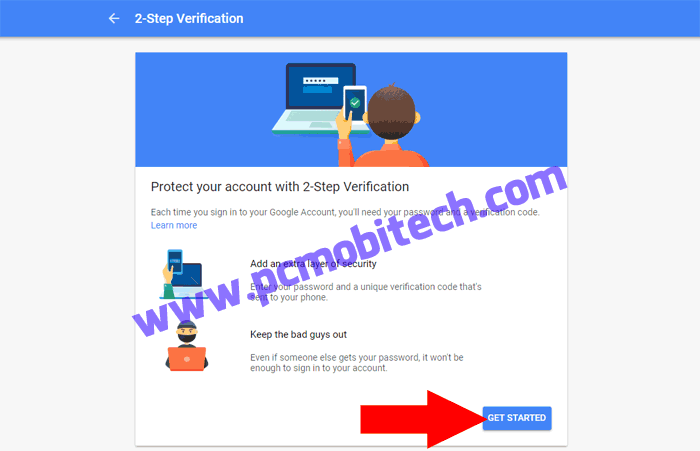 How to enable 2 step verification on Google Account-2