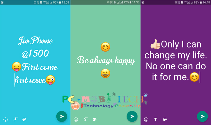 How-to-make-colorful-status-and-show-to-selected-contacts-in-WhatsApp