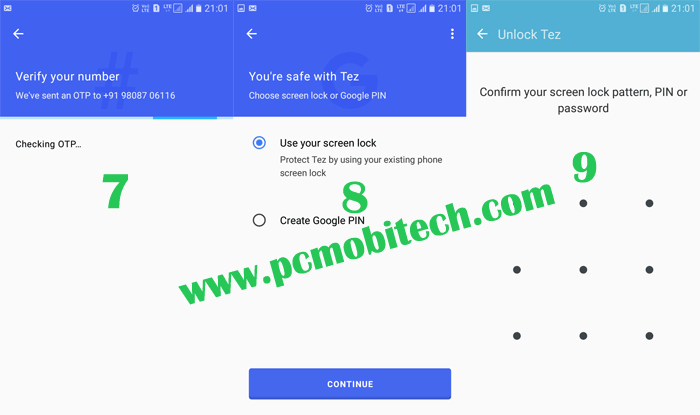 How to install activate and use Google Pay UPI app 3