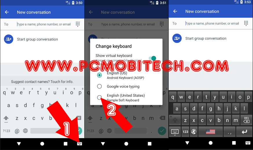 How to use another keyboard on Android Oreo 8.0