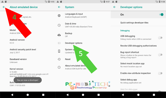 How to Enable Disable Developer options on Android-Oreo 8.0-2