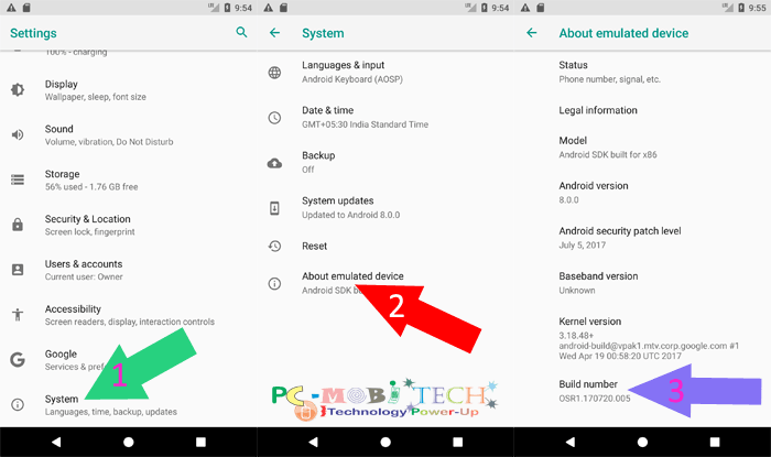 How to Enable Disable Developer options on Android-Oreo 8.0