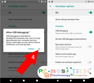 Enable & Disable USB Debugging option on Android Oreo 8.0?