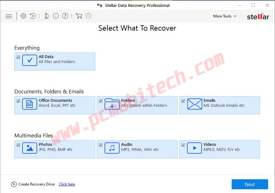 How-to-use-Stellar-data-recovery-Pro