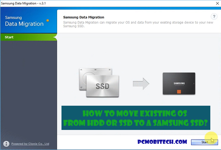 move from ssd to hdd