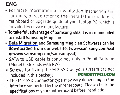 Samsung Installation Guide and Warranty Statement