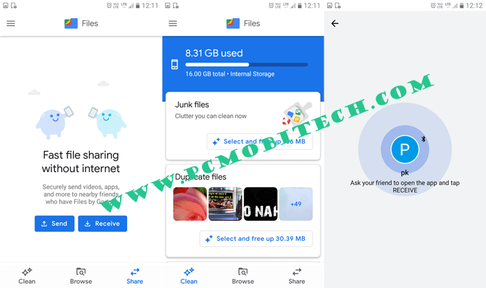 Files by Google Clean up space on your phone