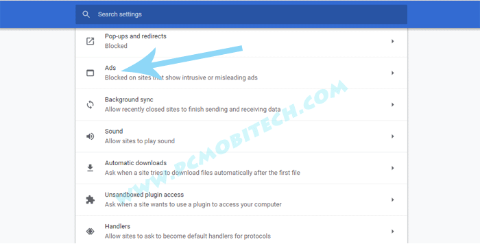 Disable-AdsBlock-option-in-Chrome-Browser-3