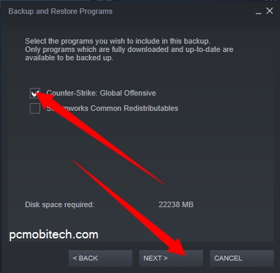 Backup and Restore Games on Steam 3