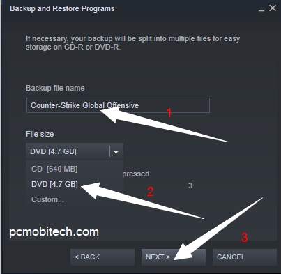 Backup and Restore Games on Steam 5