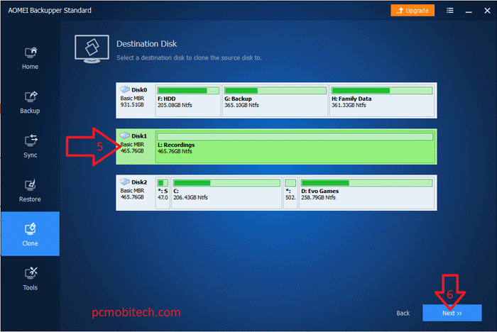 Disk-Clone-using-AOMEI-Backupper-3