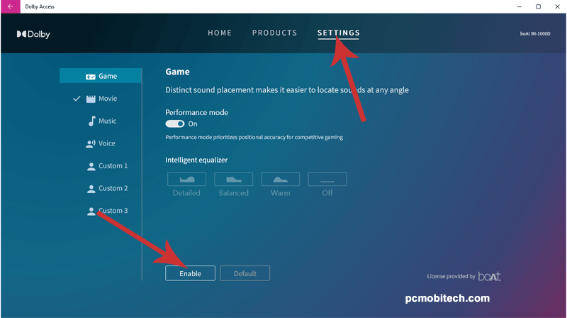 Dolby-access-for-Dolby-Atmos-Activate-settings