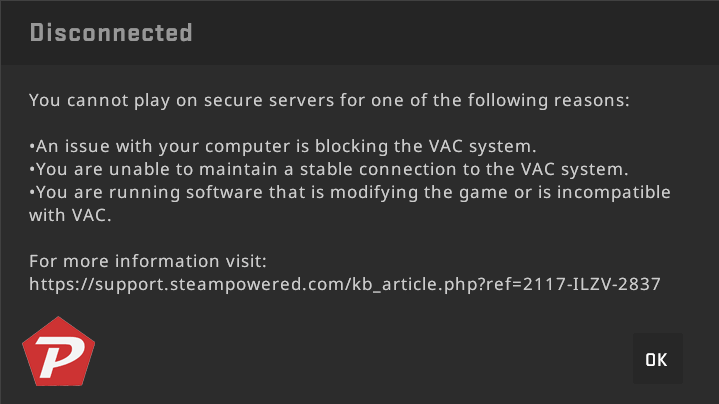 You-Can't-Play-On-Secure-Server-For-One-of-The-Following-Reasons